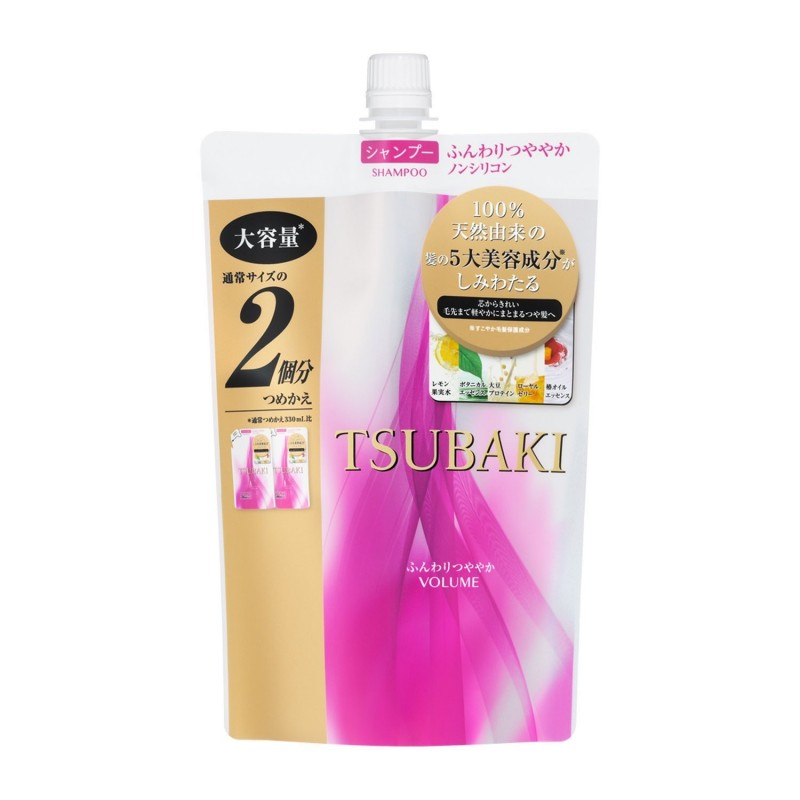 Shiseido „Tsubaki Volume” uzupełnienie odżywki do włosów 660ml