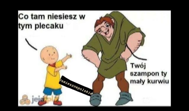 co niesiesz w tym plecaku twój szampon