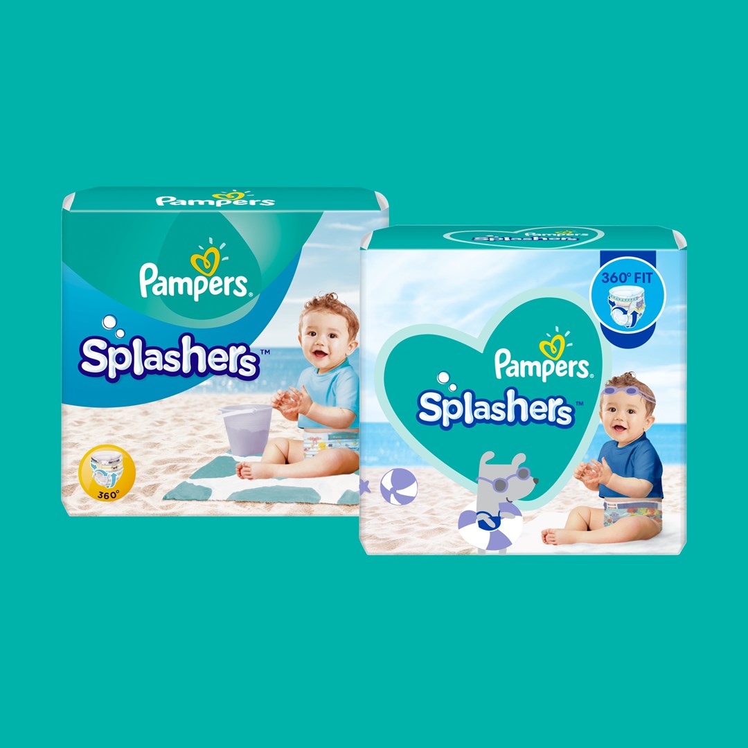 pampers splashers czy zatrzymują siku