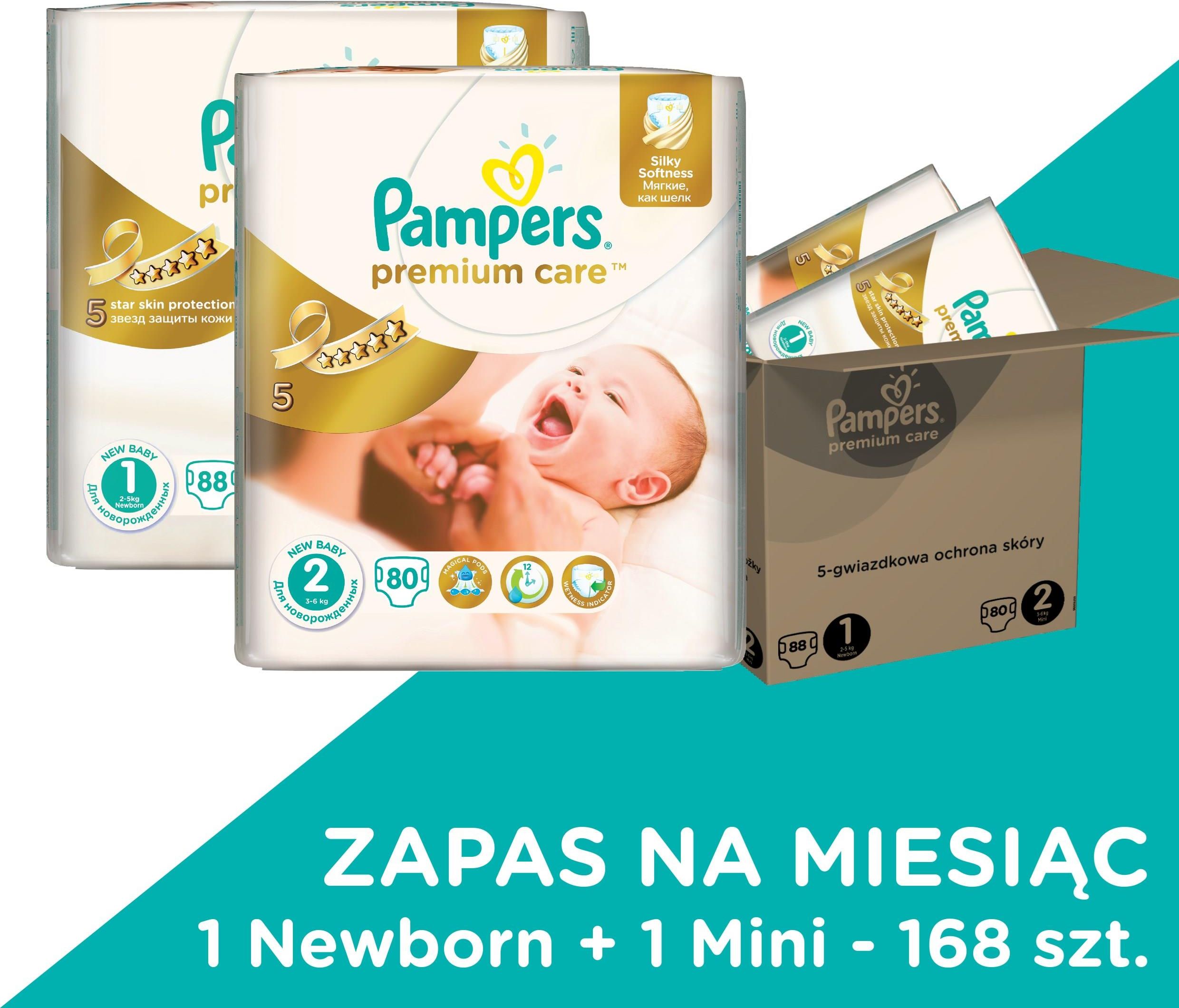 pampers premium 2 168 szt ceneo