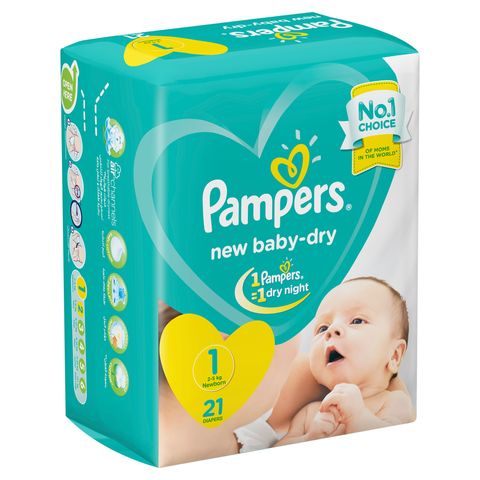 pampers new baby dry 1 biedronka