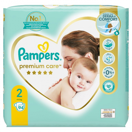 pampers premium care niemowle