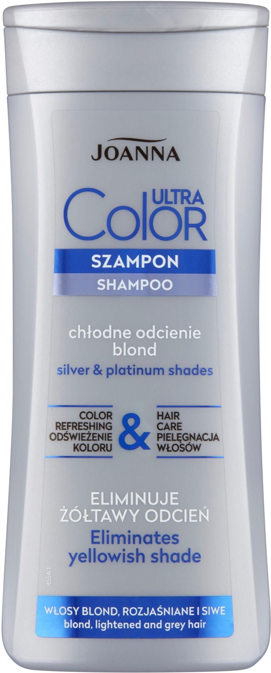 szampon na zolkniecie koloru