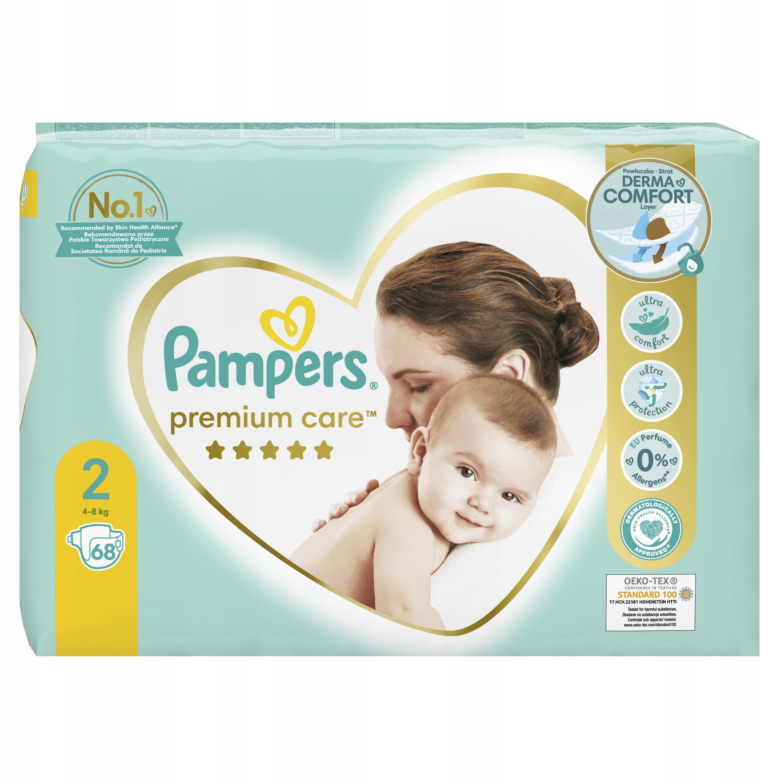 pampers 2 68 sztuk cena