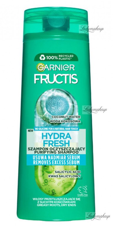 garnier fructis szampon wzmacniający fresh