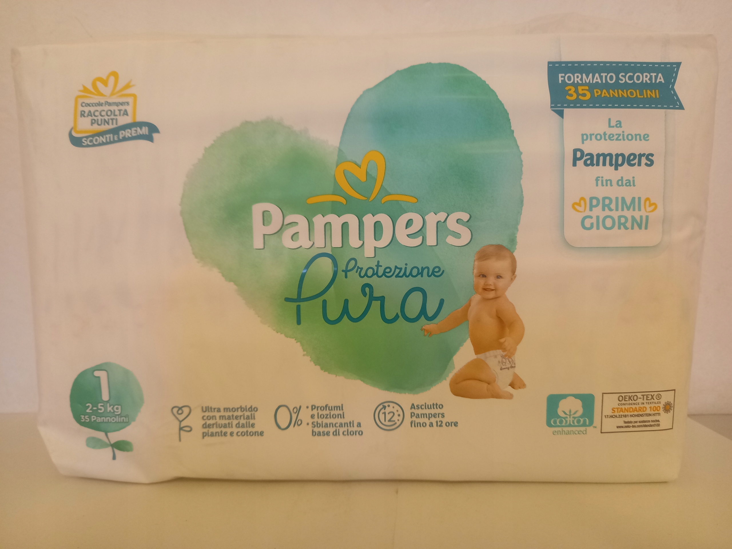 pampers pure 1 opinie