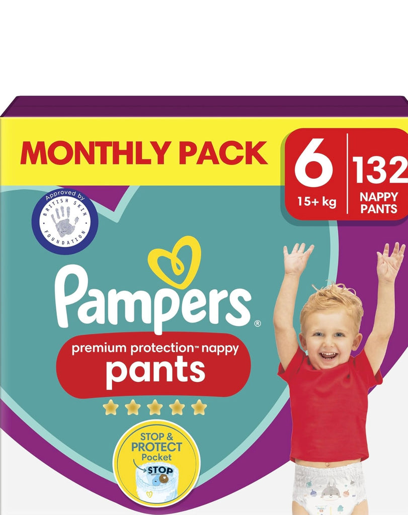 pampers premium active fit nappy pants size 4