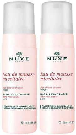nuxe płatki róży pianka micelarna do oczyszczania twarzy 150 ml