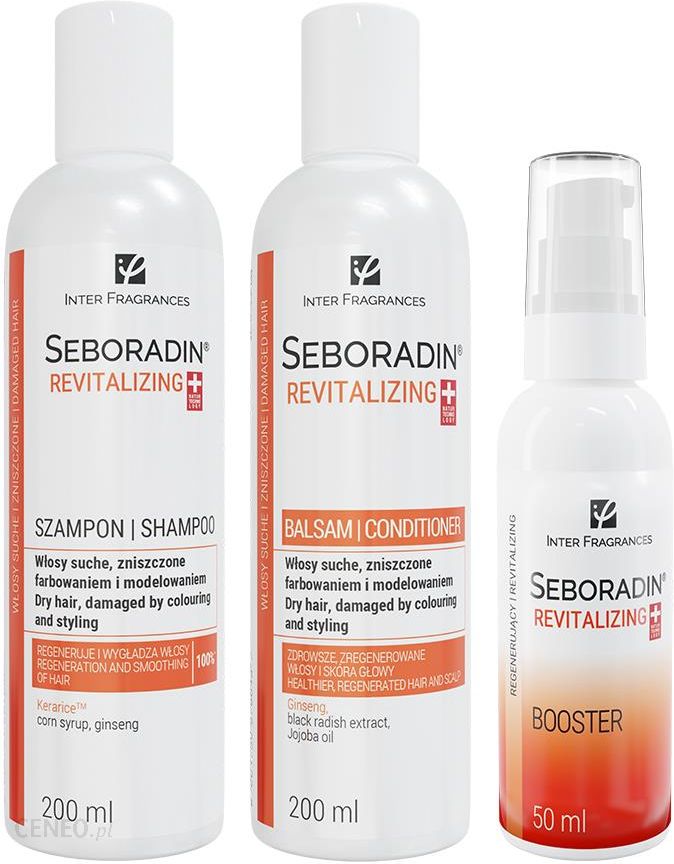seboradin szampon regenerujący włosy suche i zniszczone