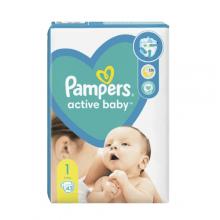 pampers new baby newborn 1 2-5kg pieluszki 43szt