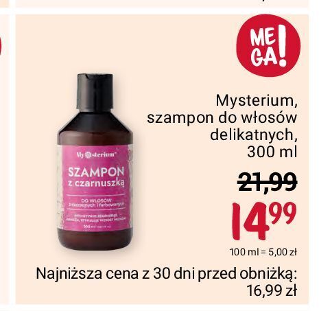 rosman szampon z czarnuszki