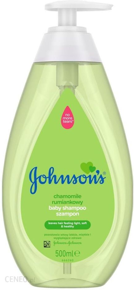 johnson baby szampon w piance natura