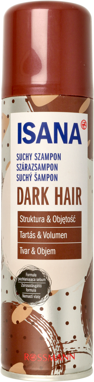 szampon suchy do włosów ciemnych