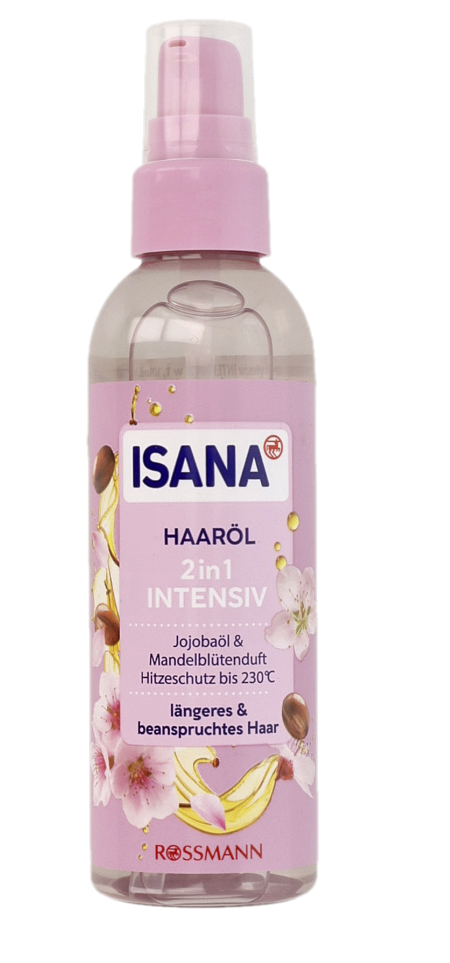 isana intensiv 2in1 olejek do włosów 100 ml opinie