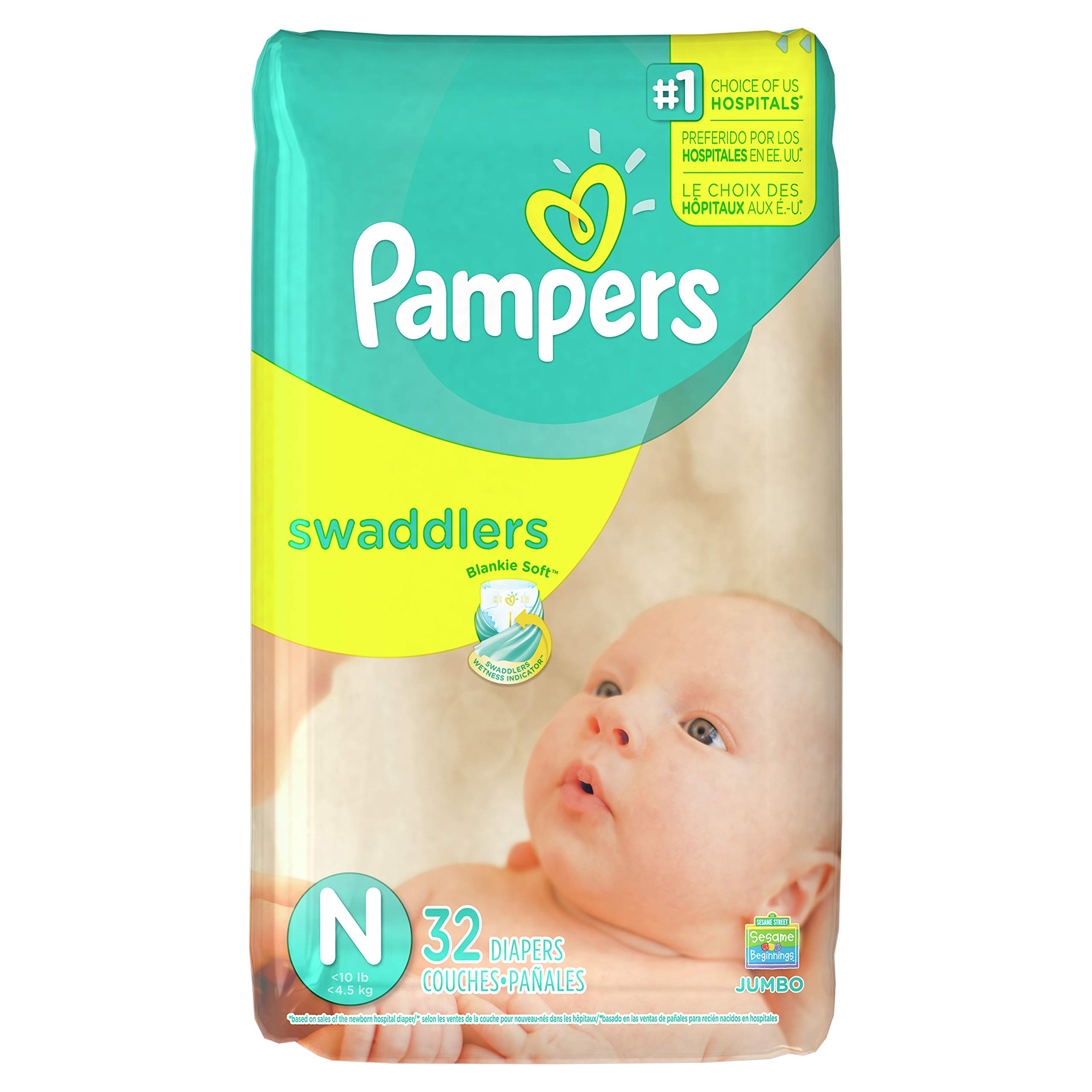 pampers new born zlote