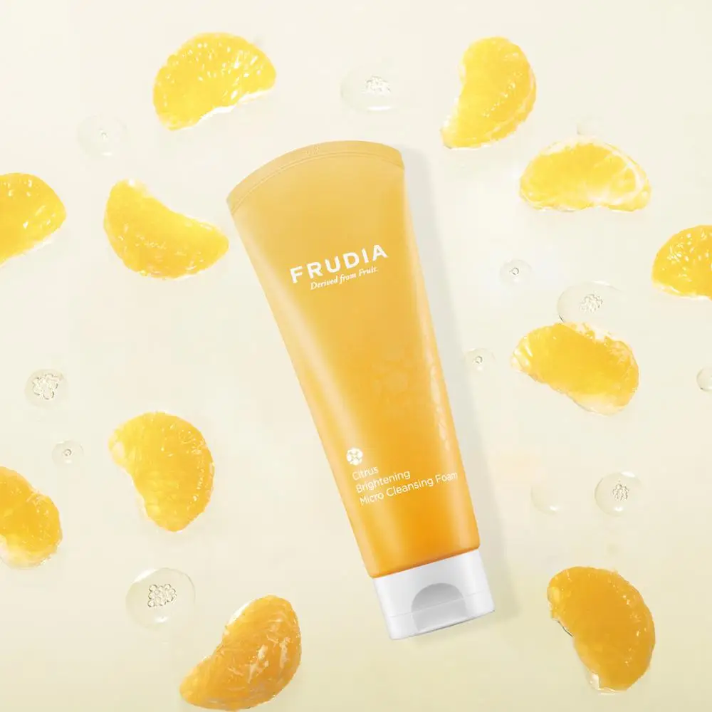 frudia micro cleansing foam rozjaśniająca pianka do twarzy