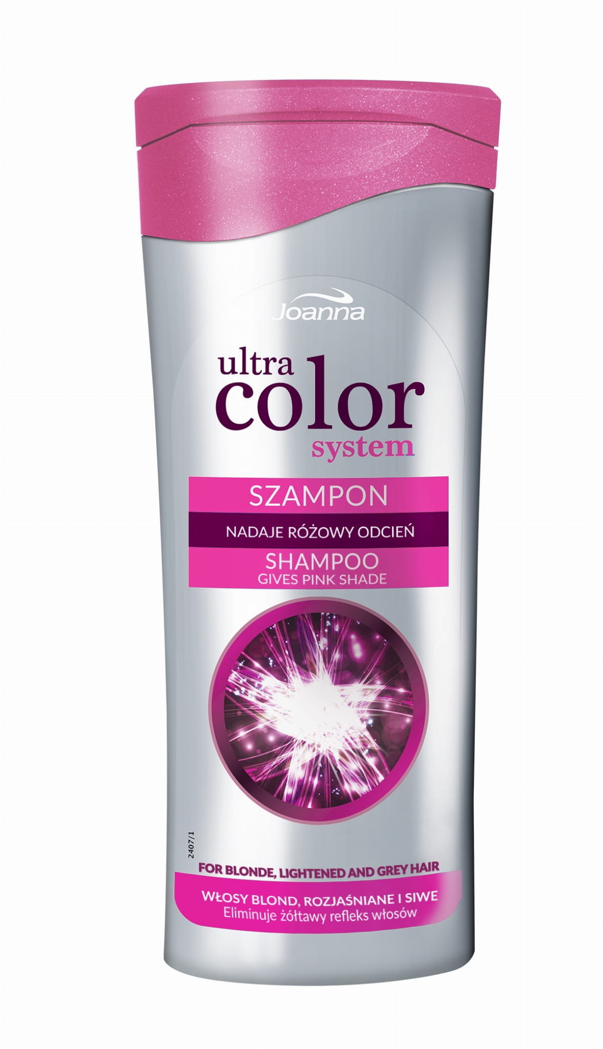 joanna ultra color szampon rozowy