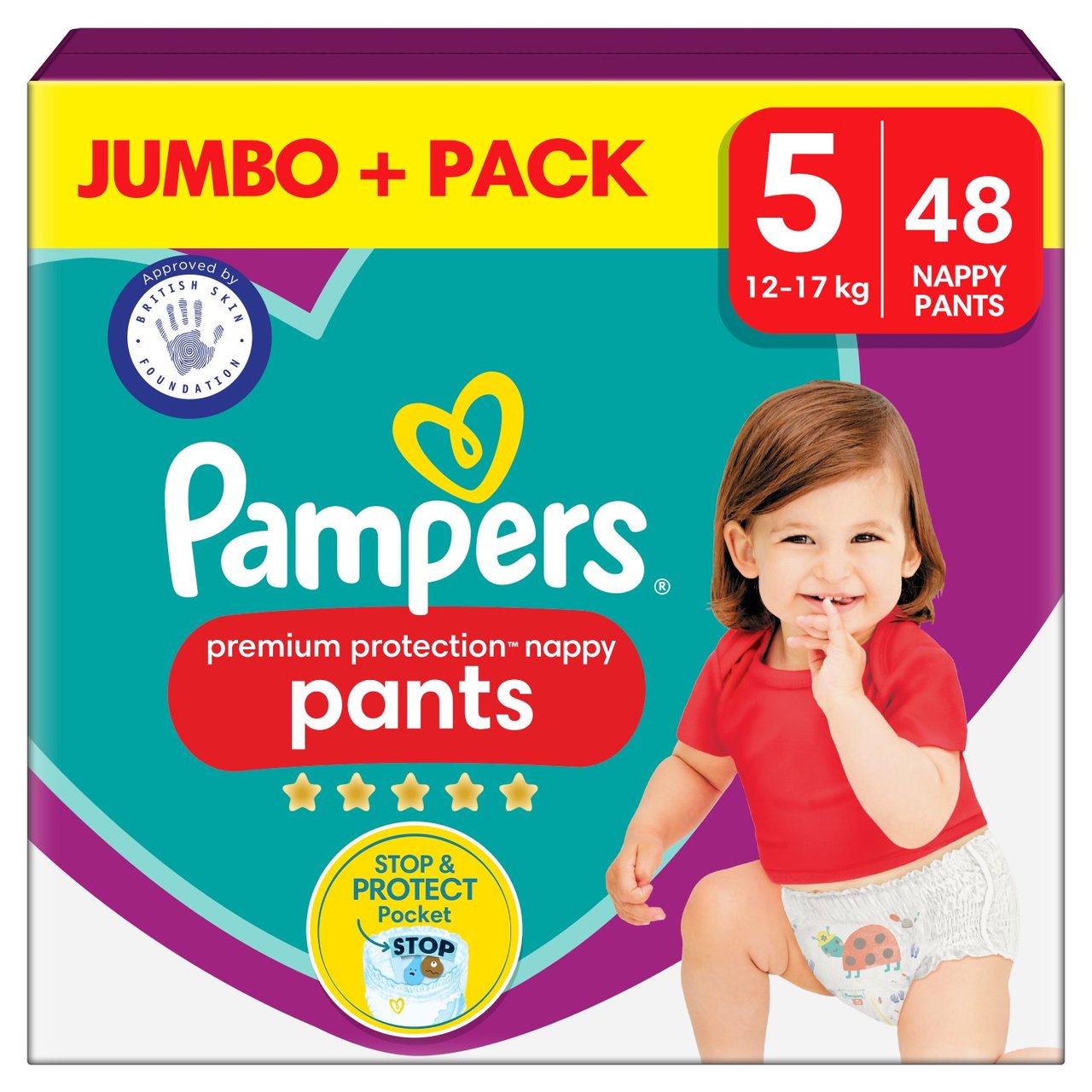 pampers active girl