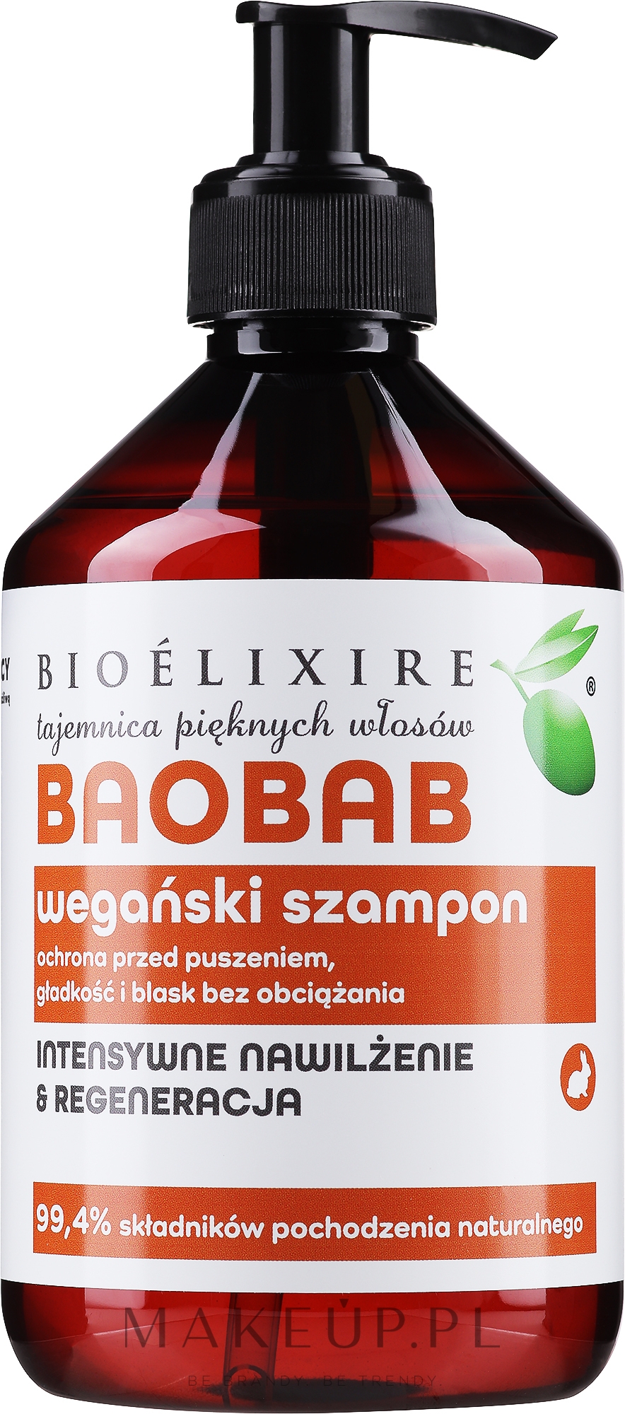 szampon do włosów kręconych z wyciągiem z baobabu wizaż