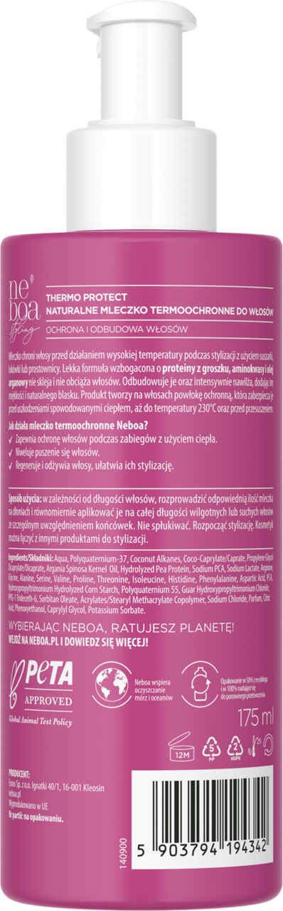 mleczko do włosów rossmann