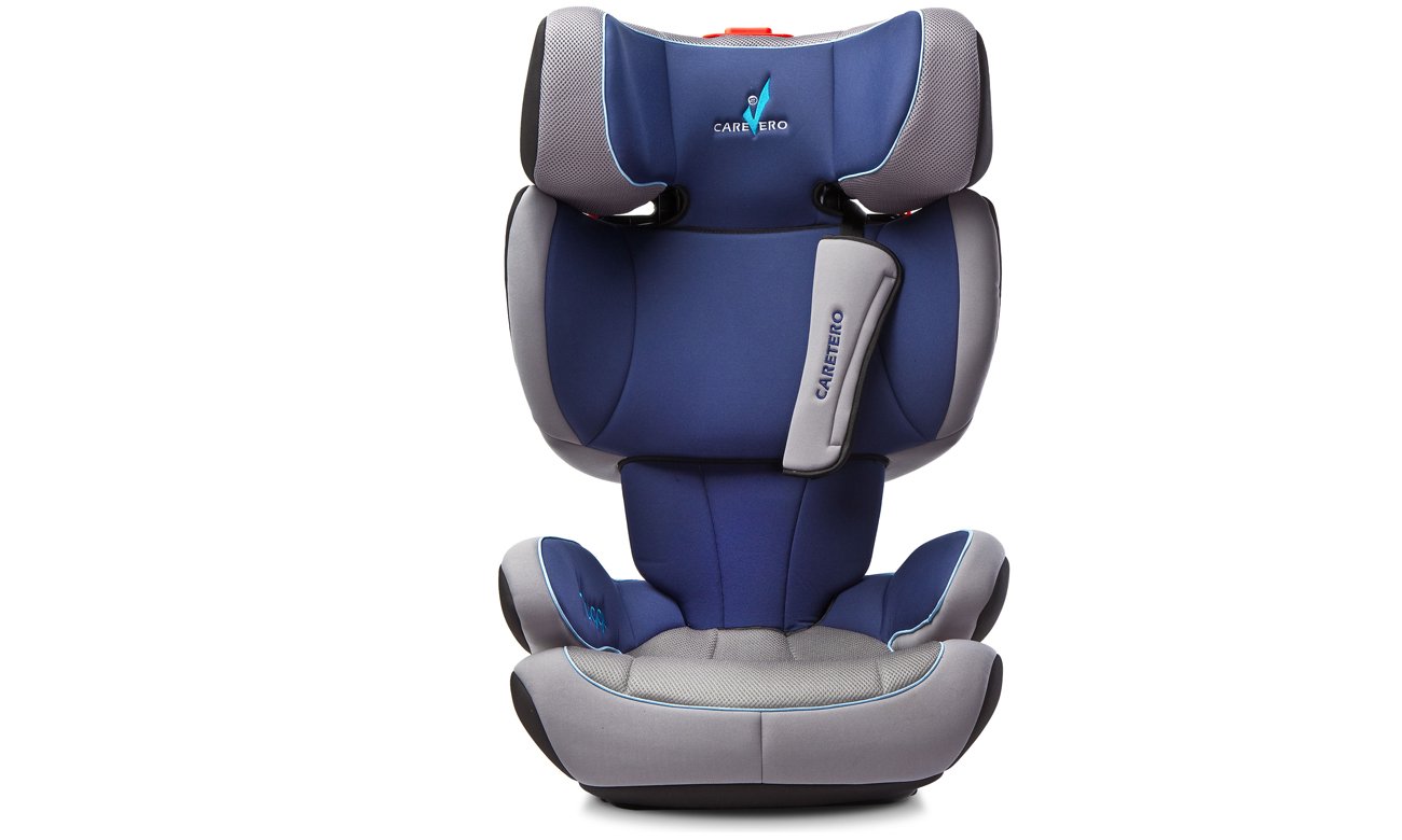 caretero fotelik samochodowy huggi isofix 15-36 kg navy