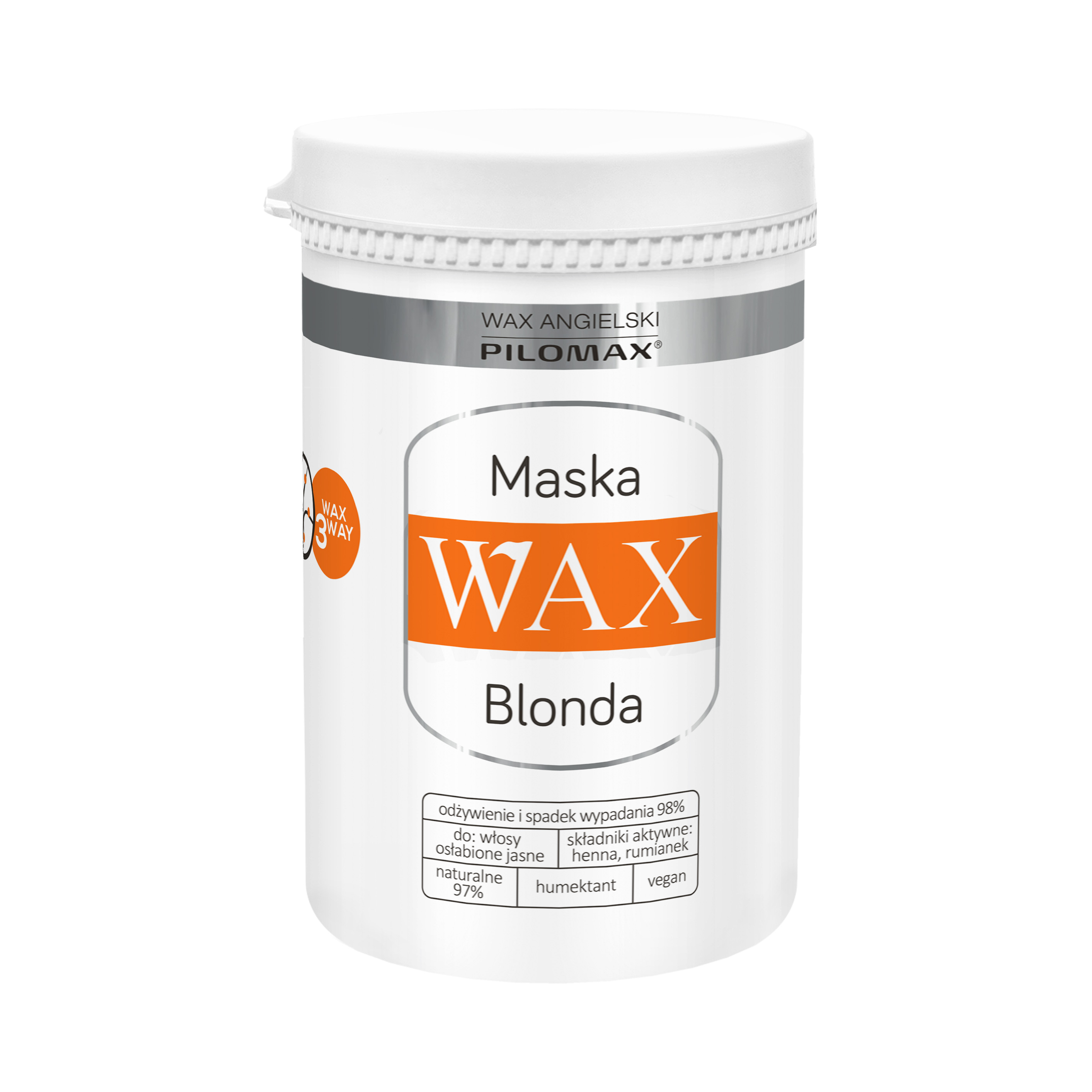 wax odżywka do jasnych włosów 480