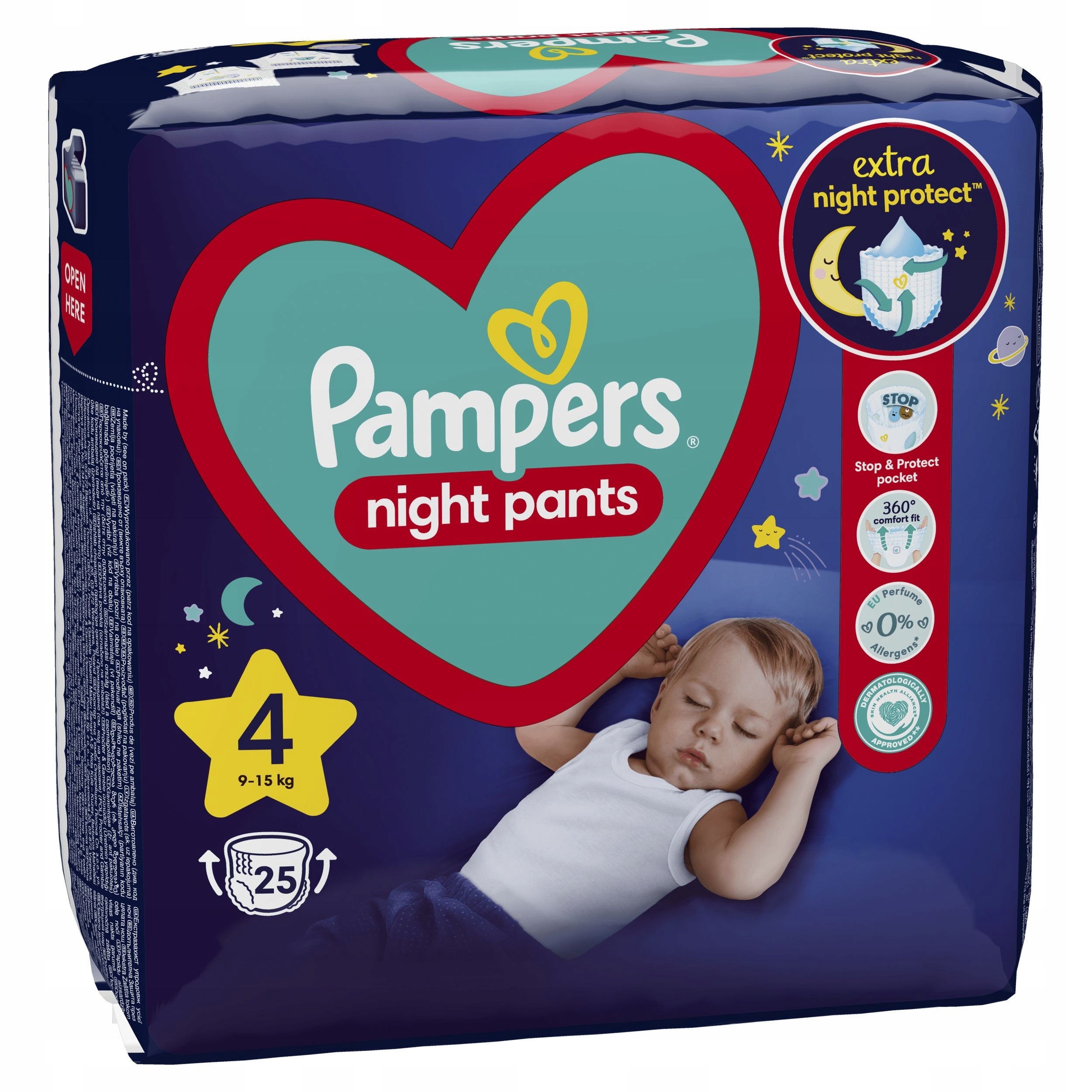 pampers pieluchomajtki xl