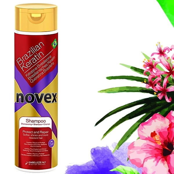 novex brazilian keratin szampon z keratyną 300ml skład