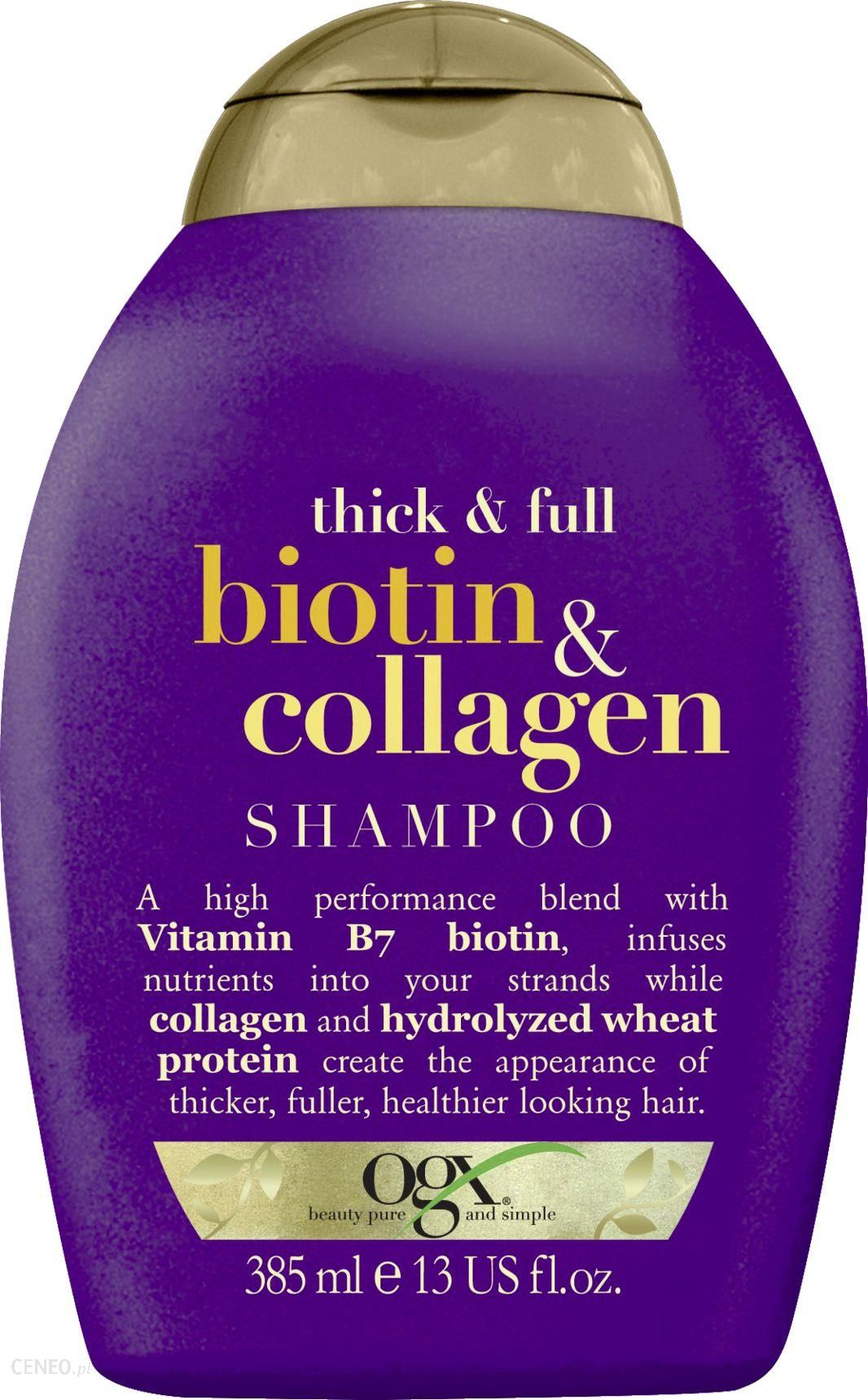 organix szampon biotyna i kolagen