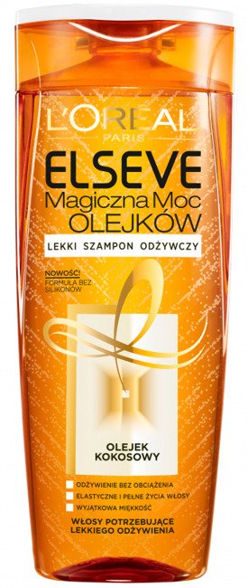 l oreal paris elseve magiczna moc olejków lekki szampon odżywczy