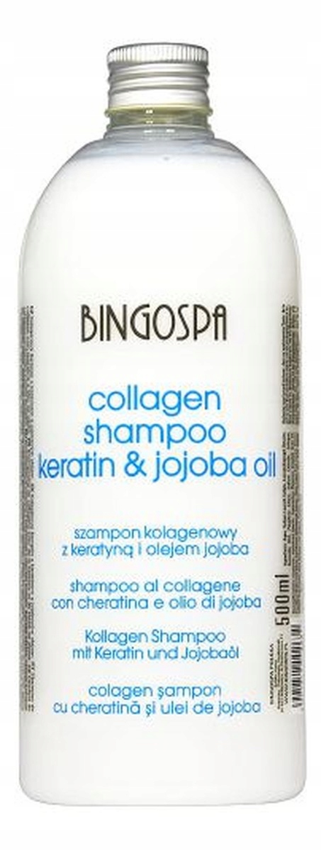 bingospa szampon wzmacniający do włosów farbowanych 671 500ml wiza