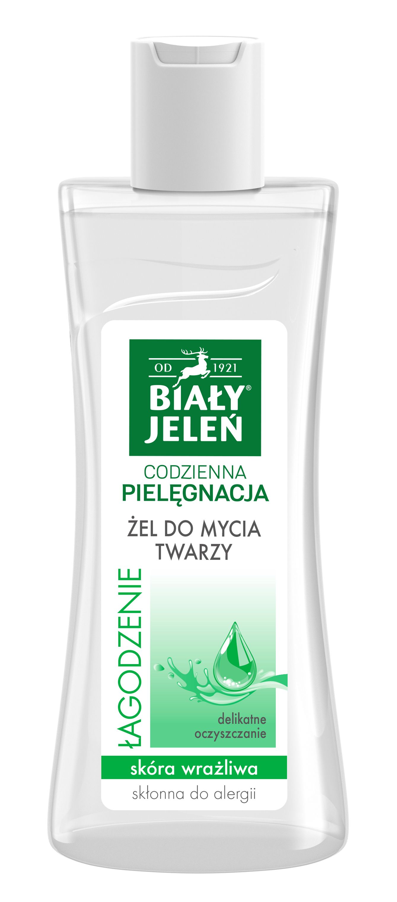 biotic biały chypoalergiczny płyn do mycia twarzy