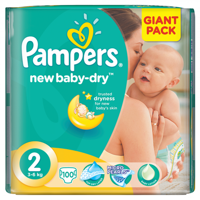 pampers new baby dry 3 smyk