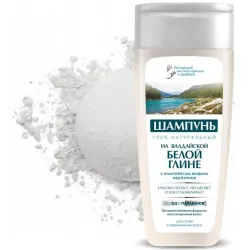 szampon z białą glinką i kompleksem płynnej keratyny