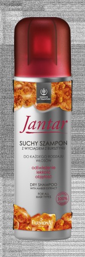 farmona suchy szampon jantar