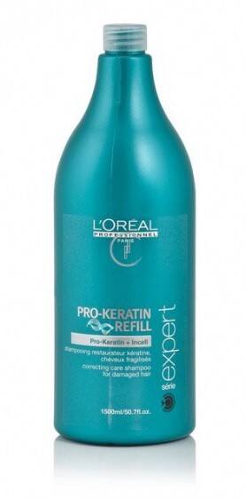 loreal pro keratin refill szampon