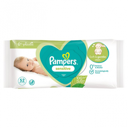 pampers sensitive chusteczki sroka