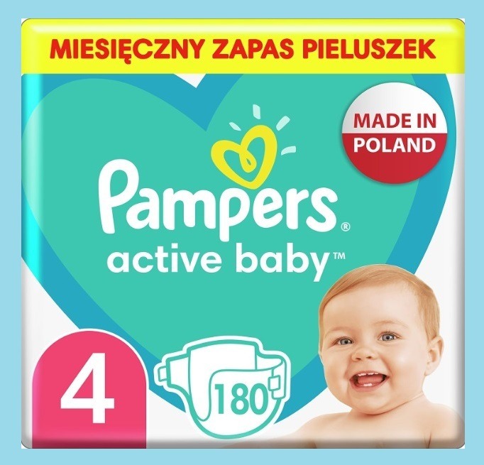 pampers chustevzki i pampersy