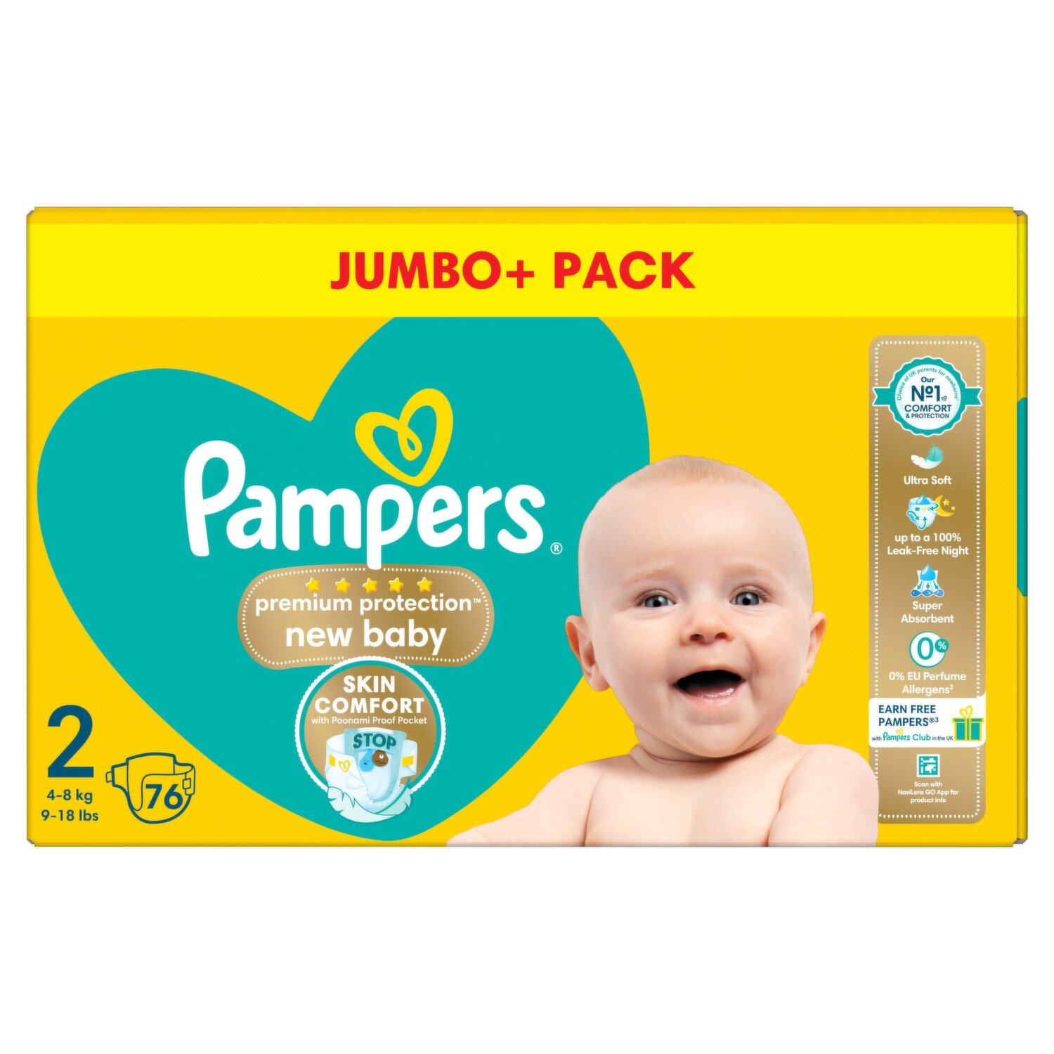 pampers new baby dry 76 2