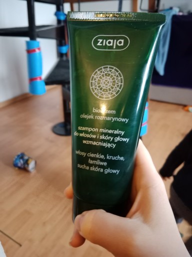 ziaja szampon mineralny bio krzem olek rozmarynowy 200ml