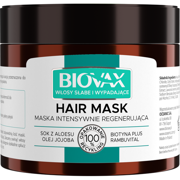 odżywka do włosów ze skłonnością do wypadania biovax