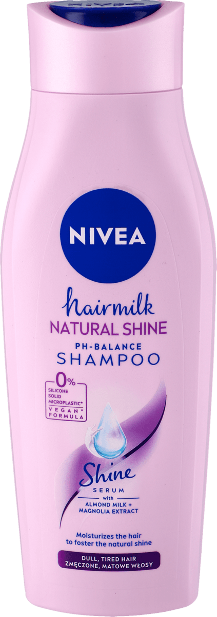 nivea hairmilk mleczny szampon