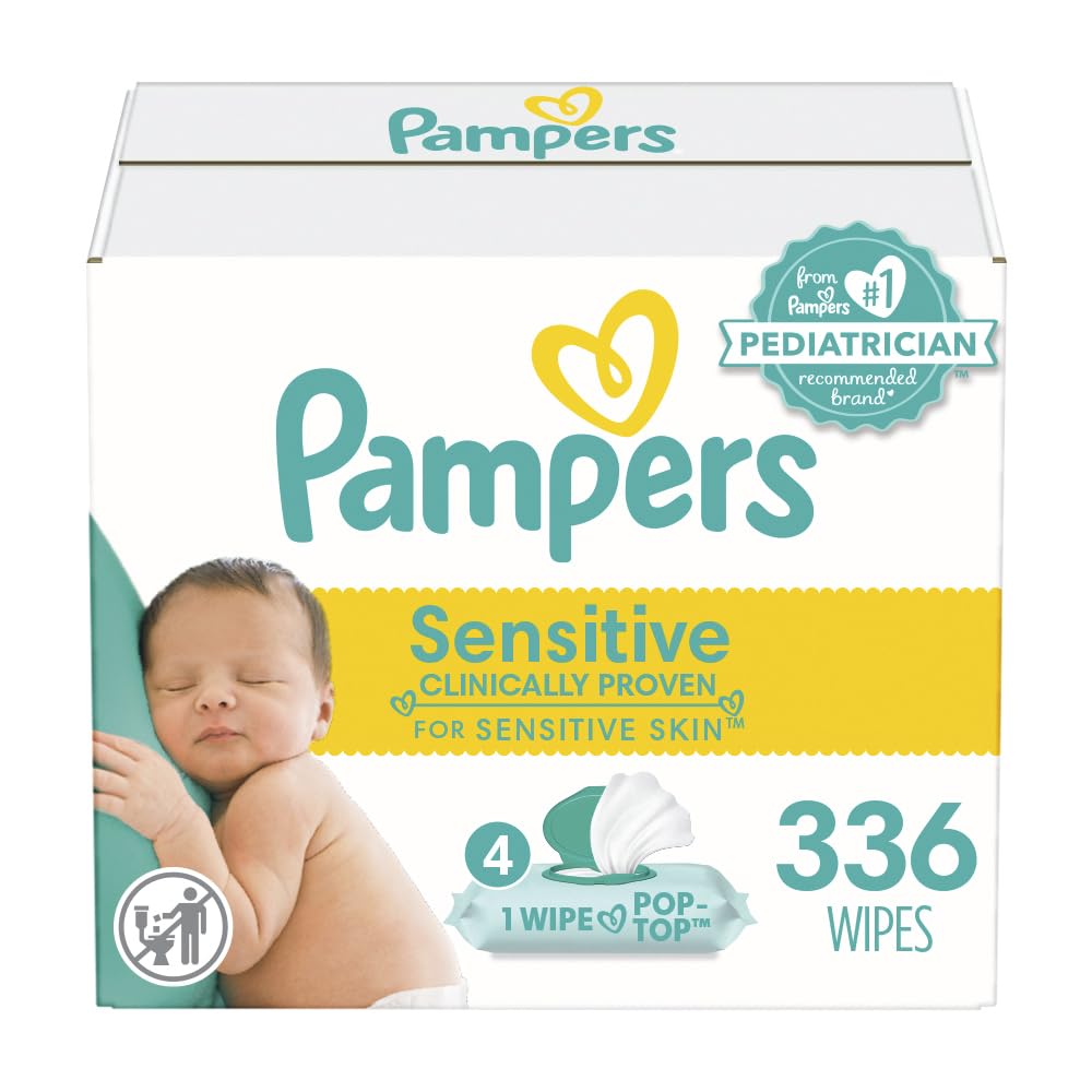 pampers sensitive wipes