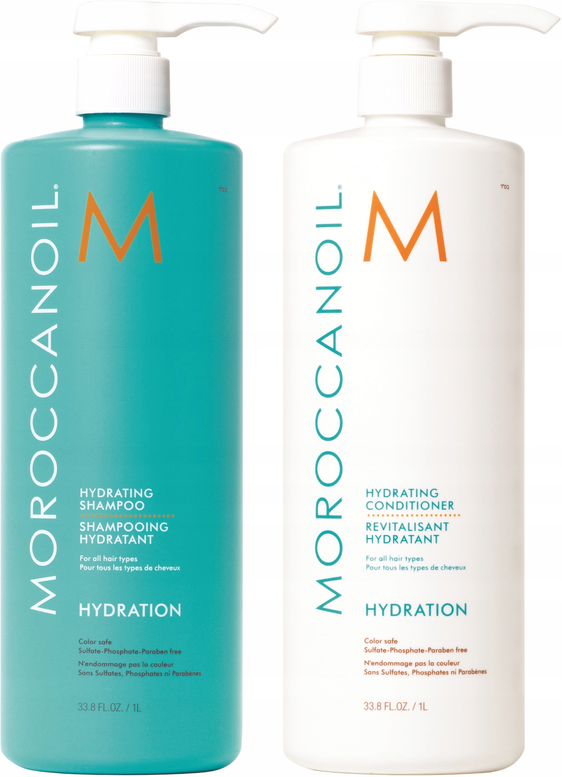 szampon i odżywka do włosów moroccanoil hydration