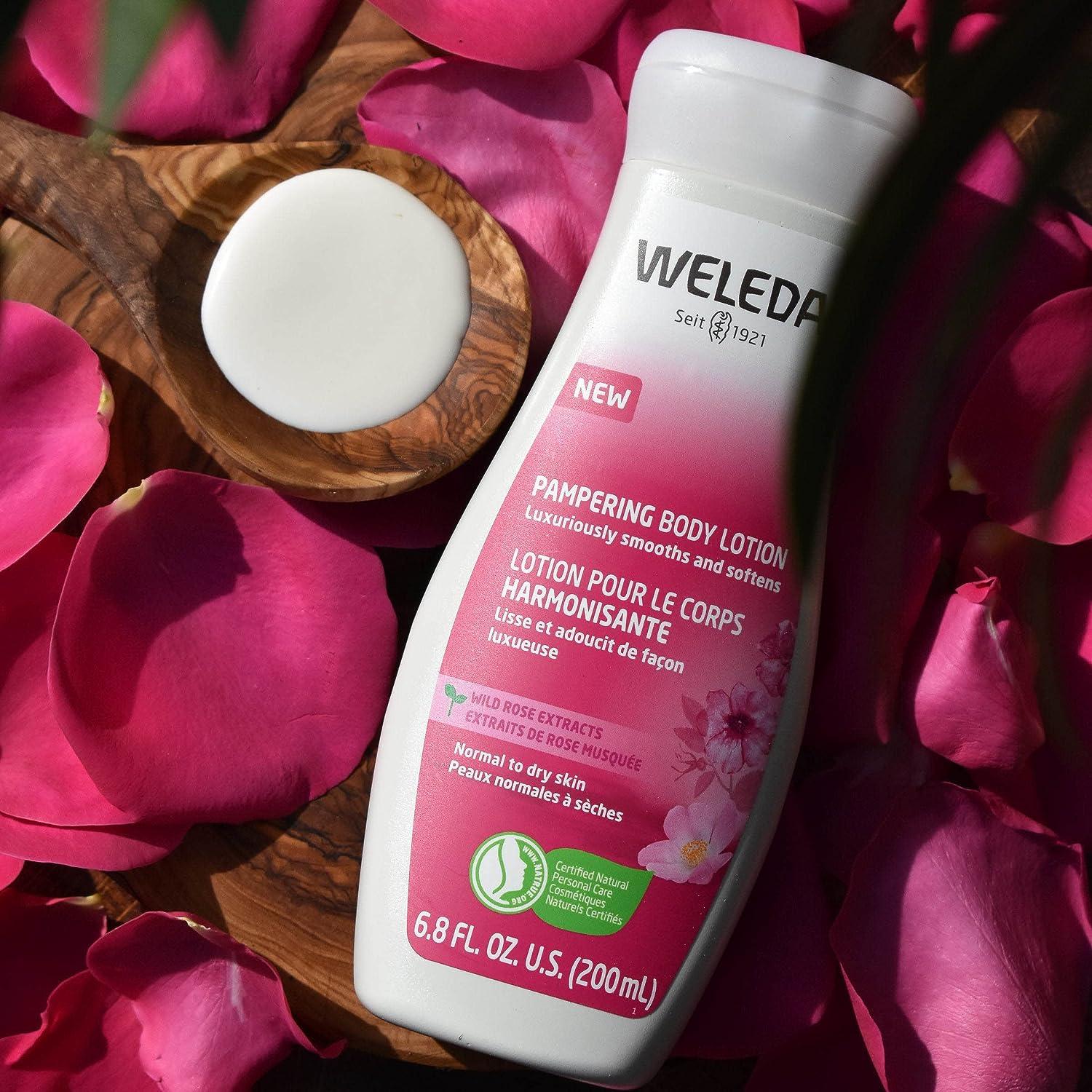 weleda pampering body lotion