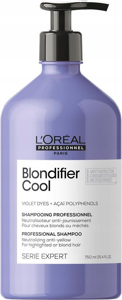 niebieski szampon dla naturalnych blondynek