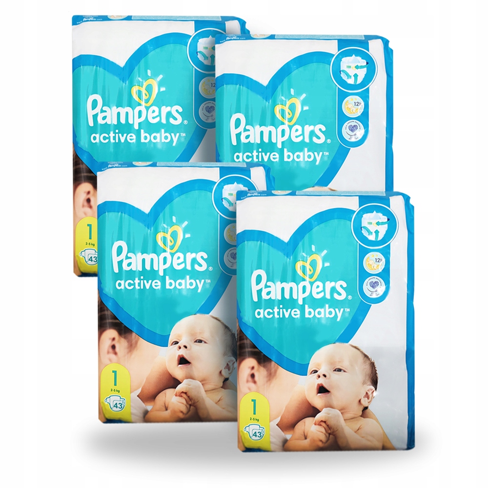 pieluszki pampers 1 allegro