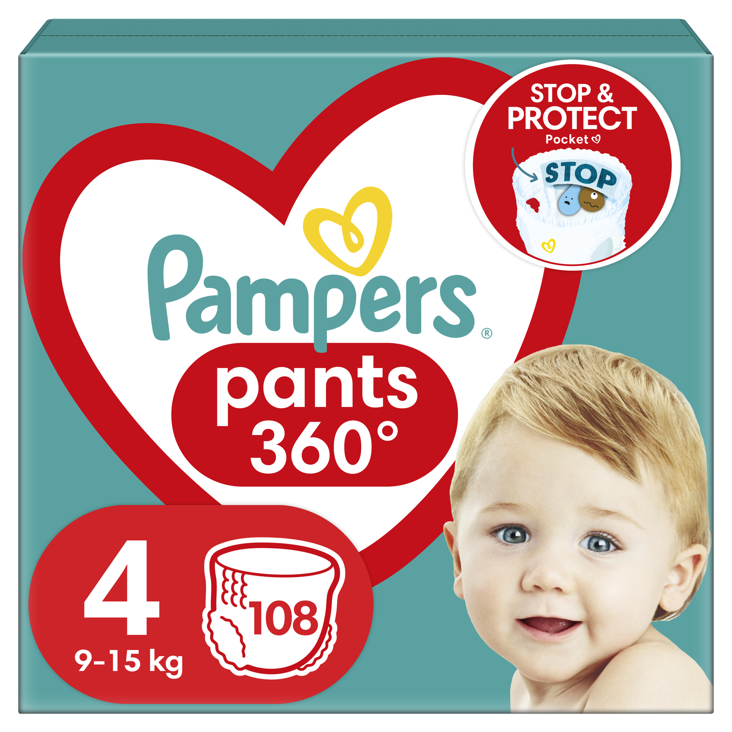 pampers pieluchomajtki rozmiar 4