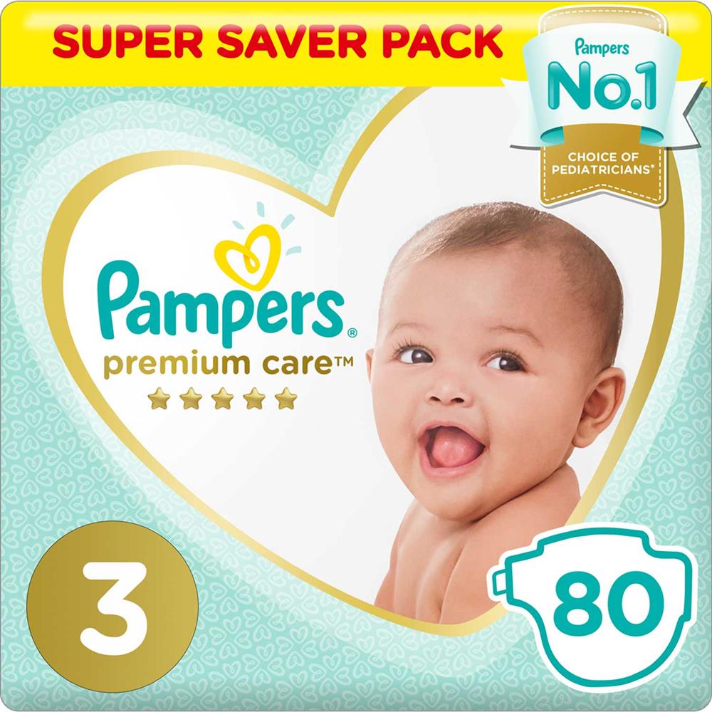 pampers premium care 3 80