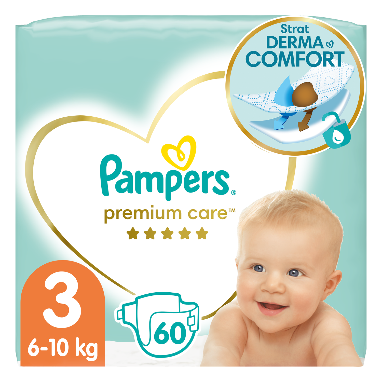 pampers premium care 3 60 sztuk cena